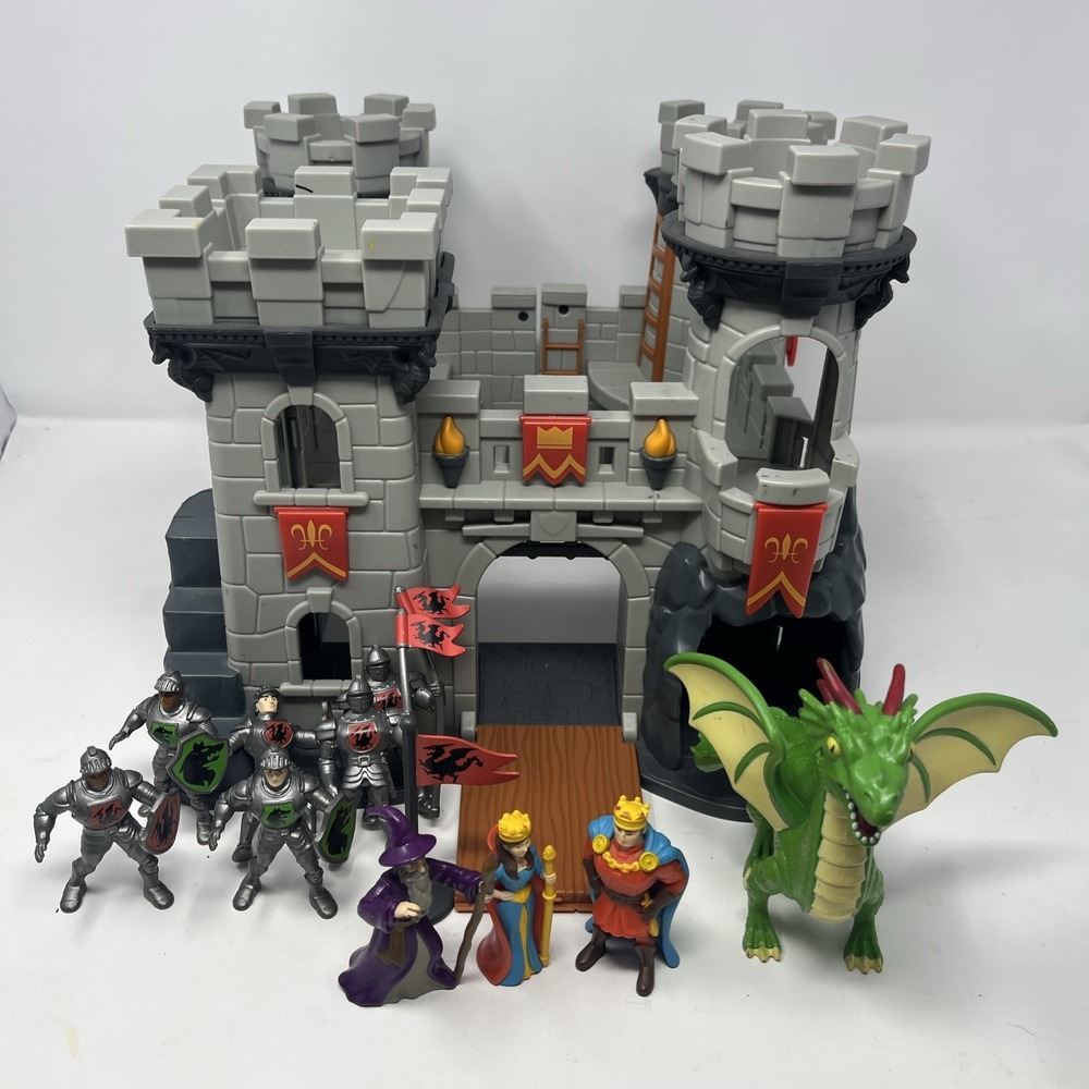 Lakeshore Royal Kingdom Adventure Castle Playset with Action Figures and Dragon